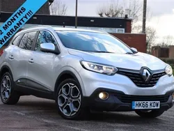 Silver Used 2016 Renault Kadjar Dynamique SUV | £5,990 (Fair price)