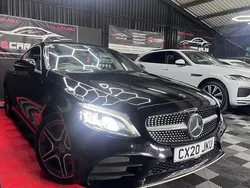 Black Used 2020 Mercedes C220 AMG Line Premium Coupe | £19,995 (Fair price)