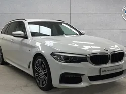 White Used 2018 BMW 530 M Sport Estate | £20,295 (Fair price)