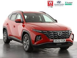 Red Used 2022 Hyundai Tucson SE SUV | £17,399 (Good price)