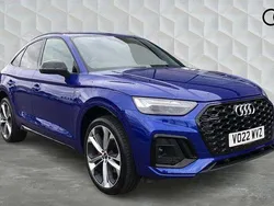 Blue Used 2022 Audi Q5 Sportback Comfort SUV | £36,150 (A bit pricey)