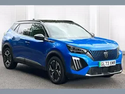 Blue Used 2023 Peugeot e-2008 GTi SUV | £19,936 (Fair price)