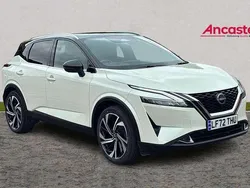 White Used 2022 Nissan Qashqai Tekna+ SUV | £25,475 (Expensive)