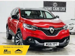 Red Used 2016 Renault Kadjar Signature SUV | £5,500 (Super price)