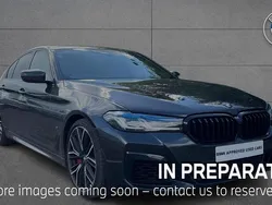 Grey Used 2022 BMW M550 Shadowline Sedan | £45,990 (Fair price)