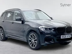 Black Used 2020 BMW X3 M Sport SUV | £26,500 (Fair price)