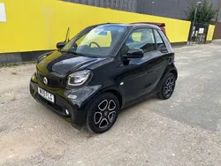 Black Used 2019 Smart ForTwo Electric Drive Premium Cabriolet | £4,999