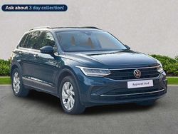 Blue Used 2022 VW Tiguan Life SUV | £16,181 (Good price)