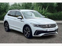 White Used 2021 VW Tiguan R-line SUV | £23,591 (Fair price)