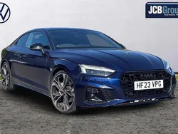 Blue Used 2023 Audi A5 Black Edition Coupe | £29,495 (Fair price)