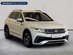 White Used 2023 VW Tiguan R-line SUV | £26,990 (Fair price)