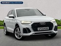White Used 2023 Audi Q5 S-Line SUV | £32,153 (Fair price)