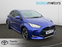 Blue Used 2025 Toyota Yaris Hybrid Hatchback | £24,499 (A bit pricey)