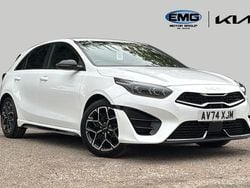 Fusion white Used 2024 Kia Ceed GT GT-Line Hatchback | £20,599 (Fair price)