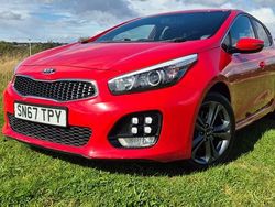 Red Used 2017 Kia Ceed GT-Line Hatchback | £5,495 (Fair price)