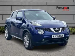 Blue Used 2016 Nissan Juke N-Connecta SUV | £6,695 (Fair price)