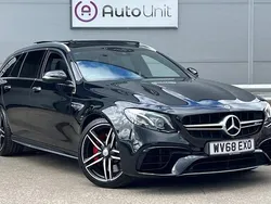 Black Used 2018 Mercedes E63 AMG AMG Estate | £46,990 (A bit pricey)