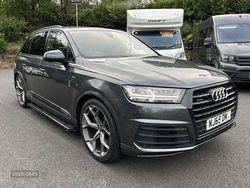 Grey Used 2019 Audi Q7 Black Edition SUV | £30,500 (Good price)