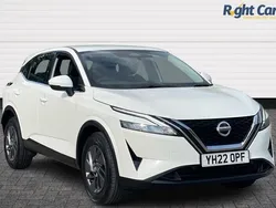 White Used 2022 Nissan Qashqai Acenta Premium SUV | £15,499 (Good price)
