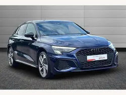 Navarra blue Used 2024 Audi A3 Black Edition Hatchback | £29,250 (Expensive)