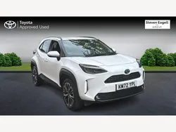 White Used 2022 Toyota Yaris Hybrid Hatchback | £23,770