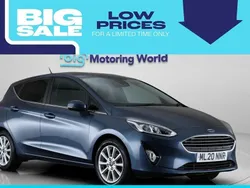 Blue Used 2020 Ford Fiesta Titanium Hatchback | £8,800 (Good price)