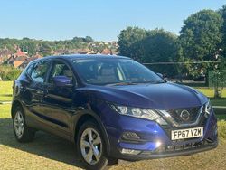 Blue Used 2017 Nissan Qashqai Acenta SUV | £6,900 (Fair price)
