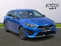 Blue Used 2024 Kia Ceed GT-Line Hatchback | £20,170 (Fair price)