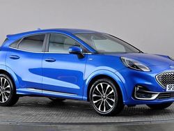 Blue Used 2021 Ford Puma ST-Line Hatchback | £16,298 (Fair price)