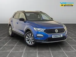 Blue Used 2019 VW T-Roc Design SUV | £10,495 (Fair price)