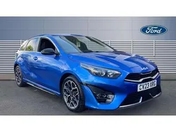 Blue Used 2023 Kia Ceed GT-Line Hatchback | £15,088 (Fair price)