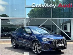Blue Used 2025 Audi Q3 Black Edition SUV | £39,790 (A bit pricey)