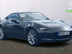 Black Used 2018 Mazda MX5 Inclusive Cabriolet | £16,099 (Fair price)