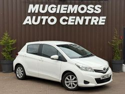 White Used 2013 Toyota Yaris Hatchback | £4,195 (Fair price)