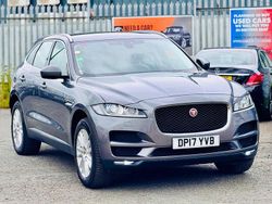 Grey Used 2017 Jaguar F-Pace Portfolio SUV | £14,795 (Fair price)