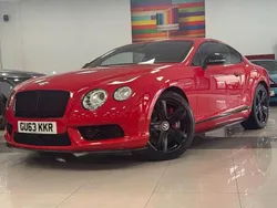 Red Used 2013 Bentley Continental Sedan | £35,995 (A bit pricey)