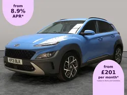 Blue Used 2021 Hyundai Kona Premium SUV | £15,294 (Fair price)