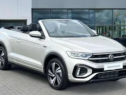 Silver Used 2025 VW T-Roc Cabriolet R-line Cabriolet | £34,610 (Expensive)