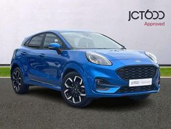 Blue Used 2022 Ford Puma Gen-E ST-Line X SUV | £15,500 (Fair price)