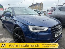 Blue Used 2014 Audi A3 Sportback S-Line Hatchback | £6,999