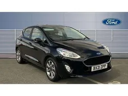 Black Used 2021 Ford Fiesta Trend Hatchback | £10,787 (Good price)