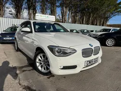 White Used 2015 BMW 116 Sport Line Hatchback | £8,994