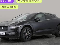 Black Used 2021 Jaguar I-Pace SUV | £21,263 (Fair price)