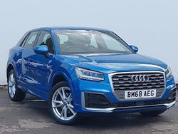 Blue Used 2019 Audi Q2 S-Line SUV | £13,698 (A bit pricey)