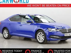 Blue Used 2021 Skoda Superb SE Technology Hatchback | £9,990 (Good price)