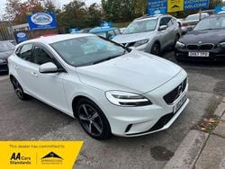White Used 2018 Volvo V40 R-Design Estate | £6,888 (Fair price)