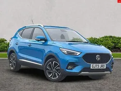 Blue Used 2023 MG ZS Exclusive Sedan | £16,495 (Fair price)
