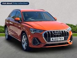 Orange Used 2022 Audi Q3 S-Line SUV | £23,997 (Good price)