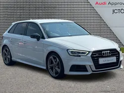 White Used 2017 Audi S3 Black Edition Hatchback | £19,000 (Fair price)