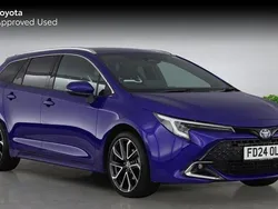 Juniper blue Used 2024 Toyota Corolla Estate | £25,438 (Fair price)